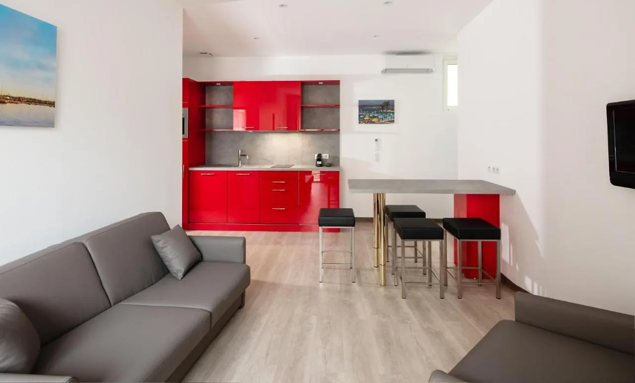 Appartements French Riviera Confidential Centre Ville Juan Les Pins Proche Des Plages 0*, Juan-les-Pins