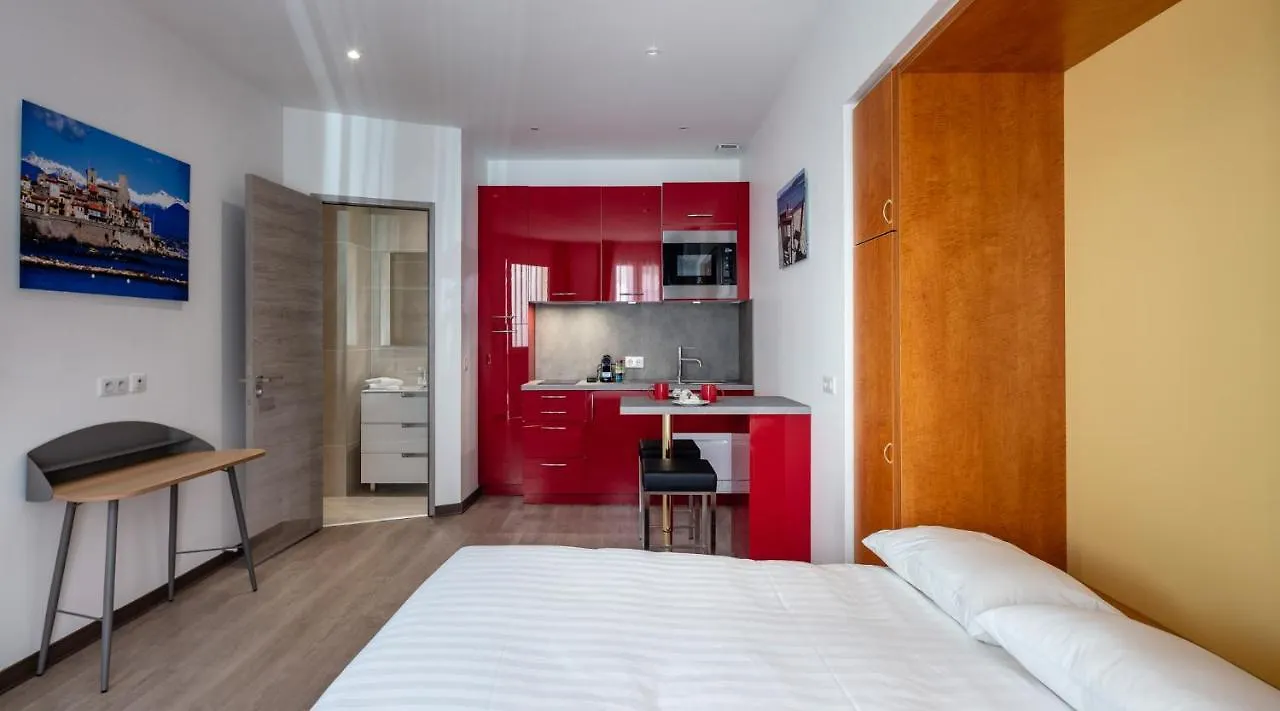 Appartements French Riviera Confidential Centre Ville Juan les Pins proche des plages 0*, Juan-les-Pins