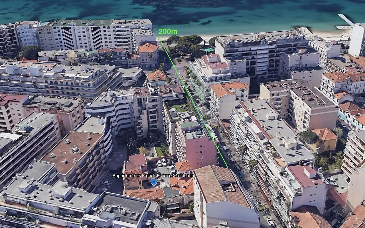 Appartements French Riviera Confidential Centre Ville Juan les Pins proche des plages Juan-les-Pins